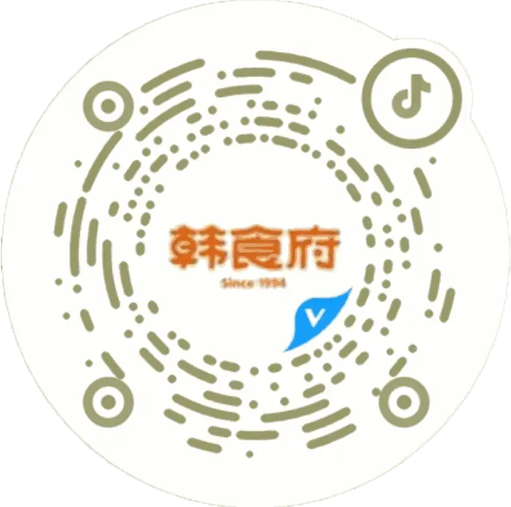韩食府抖音二维码